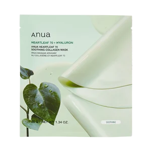 Kollagen-Maske: Heartleaf 70 Soothing Collagen Mask