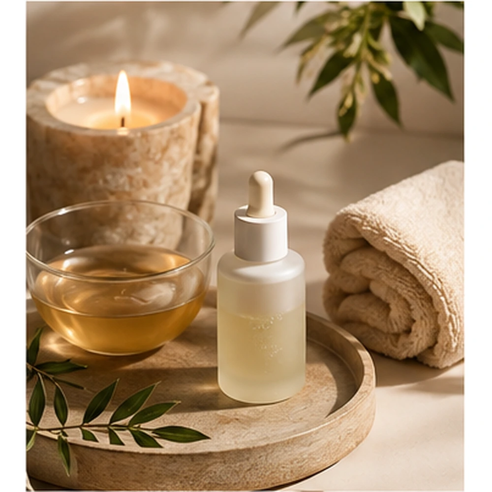 Ruhiges Selfcare-Ritual als Symbol für Kalani